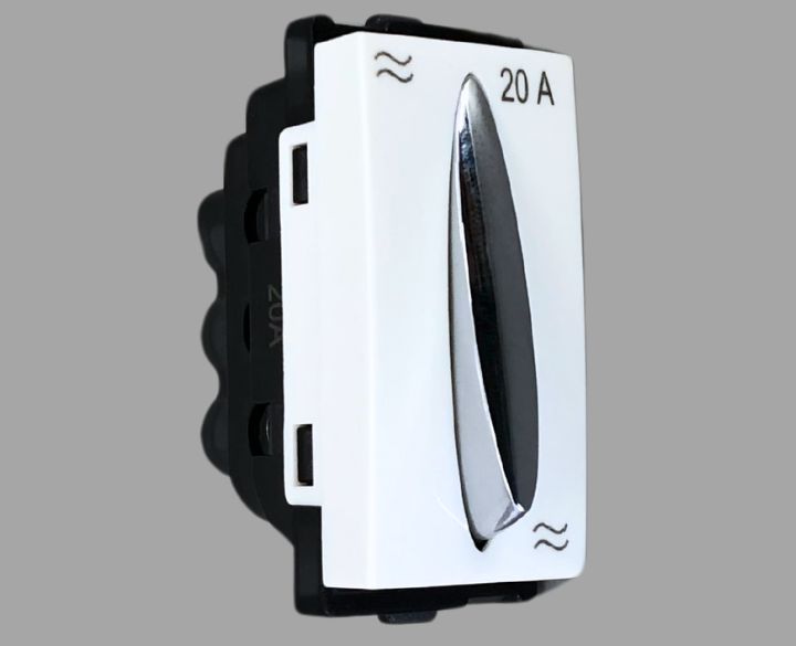 E square 20A 2 Way Switch Leef 904109  Neo White